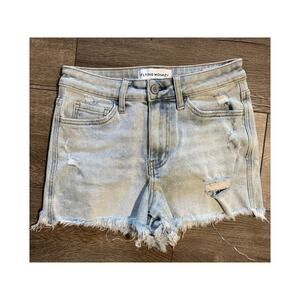 Flying Monkey High Rise Shorts Cut Off Distressed Size 26